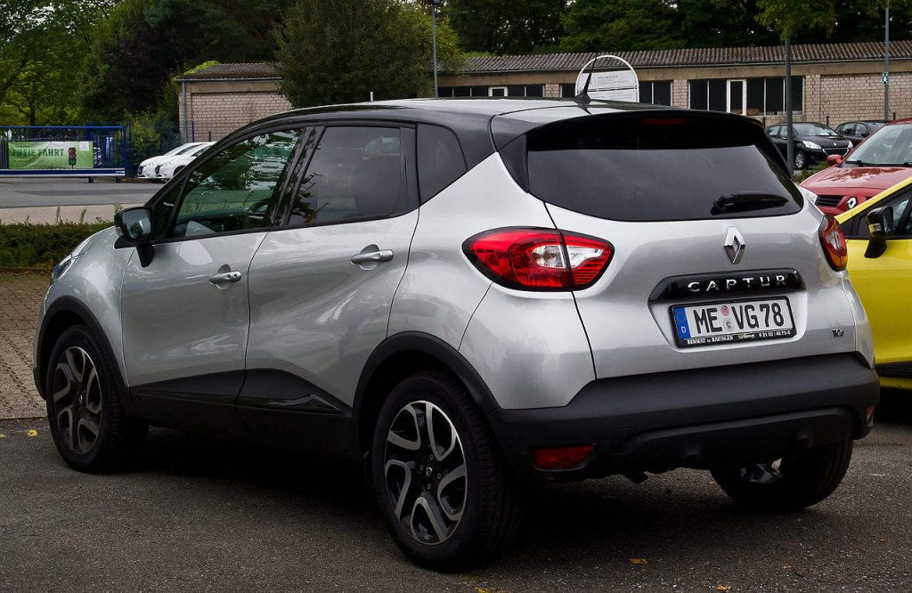 Tył Renault Captur I