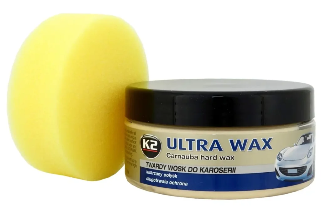 pasta k2 ultra wax opakowanie i gąbka